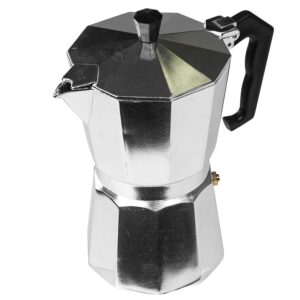 Lexi Home Aluminum Stovetop 6-Cup Hot Espresso Maker