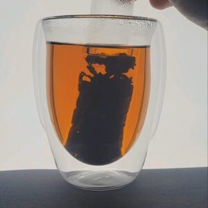 glass test tube infuser for loose leaf tea