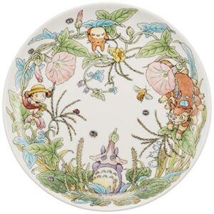 noritake t50116a/4660-4 my neighbor totoro plate, 9.1 inches (23 cm), hiruga, microwave safe, 1 piece, bone china