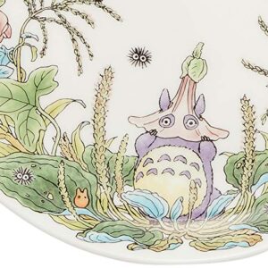 Noritake T50116A/4660-4 My Neighbor Totoro Plate, 9.1 inches (23 cm), Hiruga, Microwave Safe, 1 Piece, Bone China