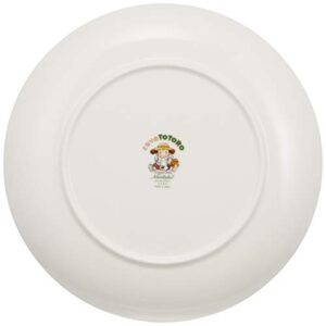 Noritake T50116A/4660-4 My Neighbor Totoro Plate, 9.1 inches (23 cm), Hiruga, Microwave Safe, 1 Piece, Bone China