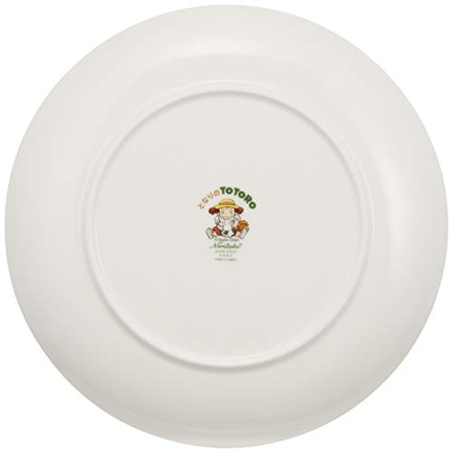 Noritake T50116A/4660-4 My Neighbor Totoro Plate, 9.1 inches (23 cm), Hiruga, Microwave Safe, 1 Piece, Bone China