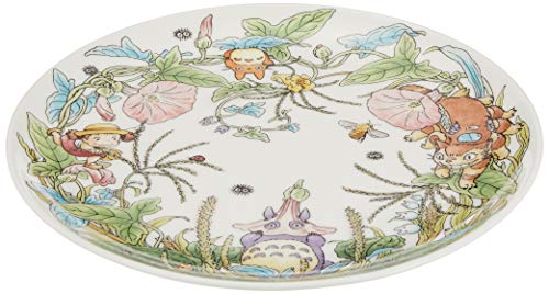 Noritake T50116A/4660-4 My Neighbor Totoro Plate, 9.1 inches (23 cm), Hiruga, Microwave Safe, 1 Piece, Bone China