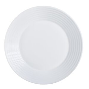 luminarc p2169 harena 7.25" dessert plate, set of 6, set, 1, white