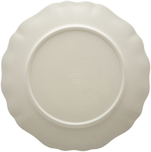 Lenox Butterfly Meadow Melamine Dinner Plates (Set of 4), White