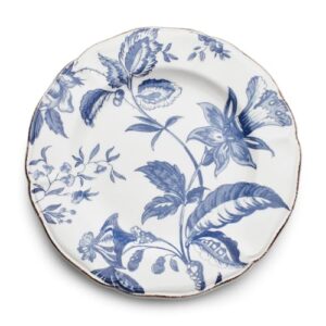 sur la table italian blue floral salad plate