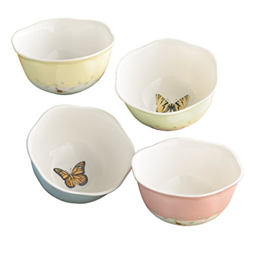 Lenox 791720 Butterfly Meadow 4-Piece Dessert Bowl Set