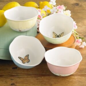 Lenox 791720 Butterfly Meadow 4-Piece Dessert Bowl Set