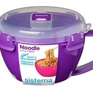 Sistema Microwave Noodle Bowl, 4 Cup, 4 Pack