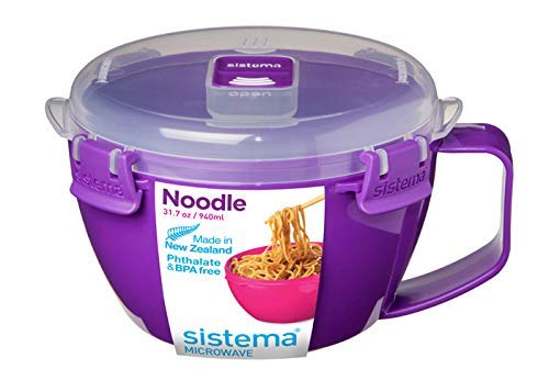 Sistema Microwave Noodle Bowl, 4 Cup, 4 Pack