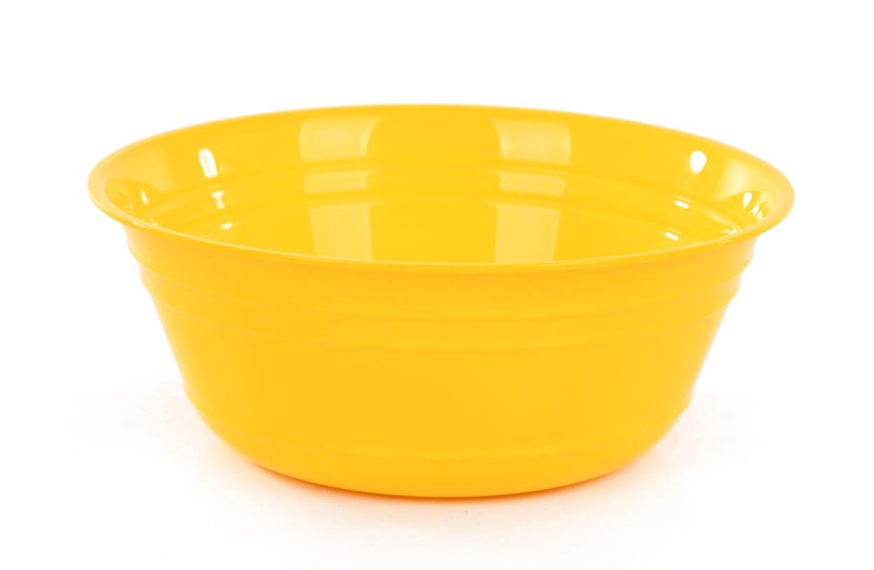 Mintra Home Snack Bowls (Large 2pk (4L), Yellow)