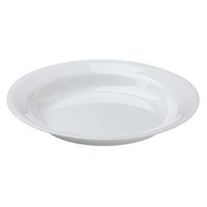 corelle winter frost white 15oz rimmed glass soup bowl, pack of 6