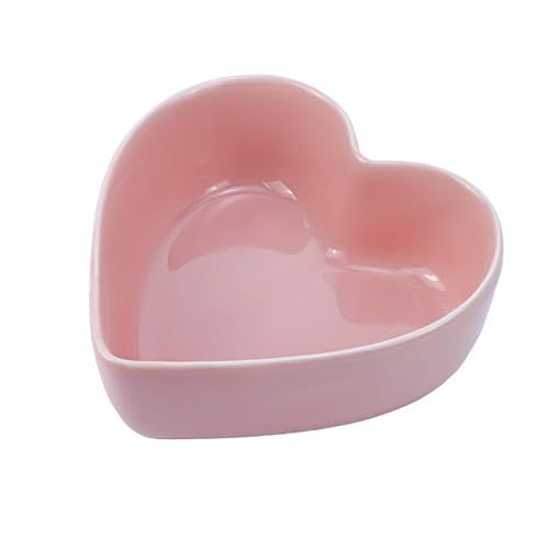 WAIT FLY Heart-shaped Bowls for Salad Soup Snack Dessert Best Kitchen Household Cooking Gifts for Home Kitchen, Pink/ Blue/ White/ Green