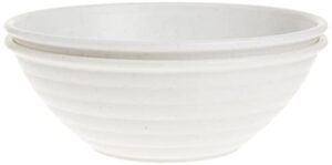 nordic ware 60095 everyday 6" bowls, white, set of 2