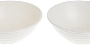 Nordic Ware 60095 Everyday 6" Bowls, White, Set of 2