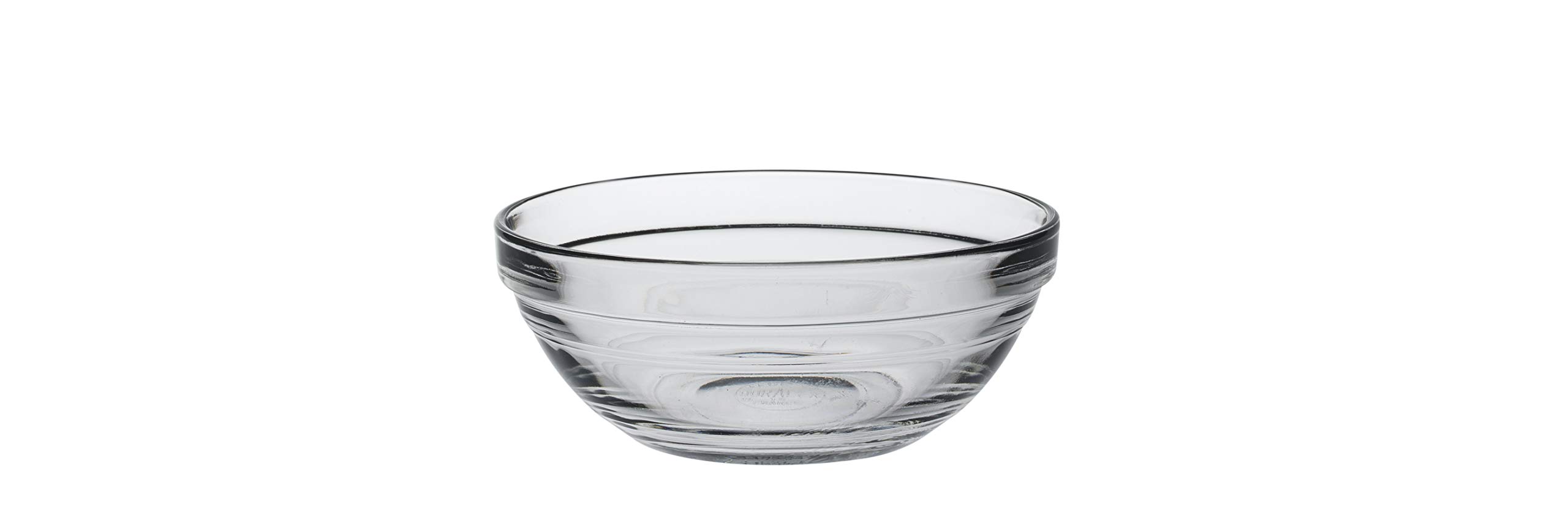 Duralex Transparent Stackable Bowl - Lys, pack of 6