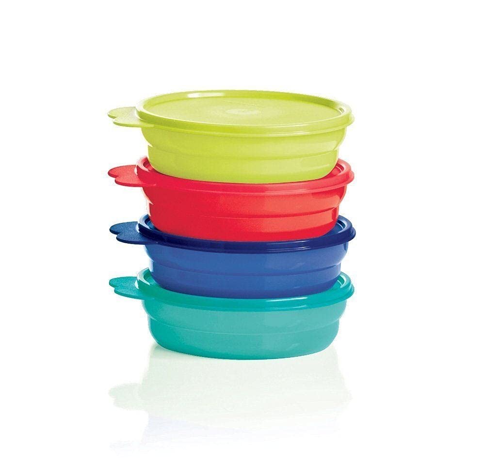 Tupperware Impressions Microwave Cereal Bowls