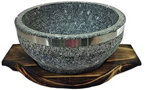 sunrise kitchen supply natural stone bowl 36oz (36 oz)