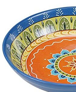 Certified International Valencia Serving/Pasta Bowl 13.25" x 3", Multicolor