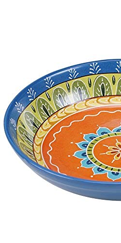 Certified International Valencia Serving/Pasta Bowl 13.25" x 3", Multicolor