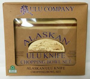 alaska ulu company chopping bowl set