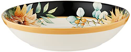 Certified International Sunflower Fields 144 oz. Serving/Pasta Bowl, Multi Colored