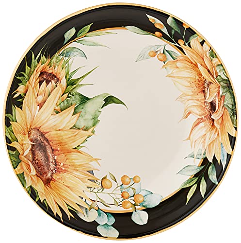 Certified International Sunflower Fields 144 oz. Serving/Pasta Bowl, Multi Colored