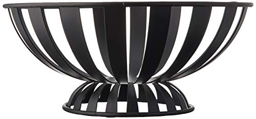 Spectrum Diversified Stripe Fruit Bowl, 1 EA, Black