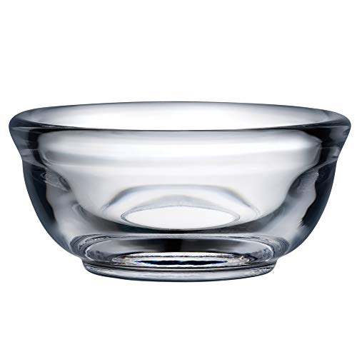 Restaurantware 3 Ounce Mini Prep Bowls 6 Lead-Free Glass Sauce Cups - Heavy Base Stackable Clear Glass Small Glass Bowl For Condiments Dishwasher-Safe For Ingredients Or Condiments