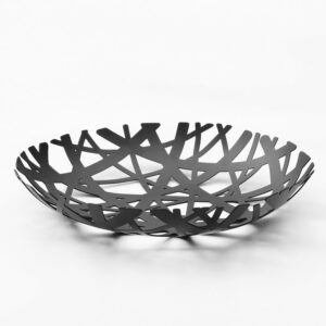 IBWell Fruit Basket,Steel Home Fruit or Vegetable Bowl for Counters, Kitchen, Countertop, Home Decor, High-end Look