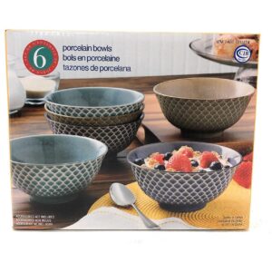 Set of 6 Porcelain Bowls