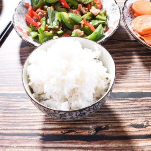 Japanese Style Rice Bowls set of 4, 5 Inch Ceramic Rice Bowls