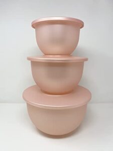 tupperware impressions classic bowl set spring color new