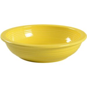homer laughlin individual pasta bowl, sunflower