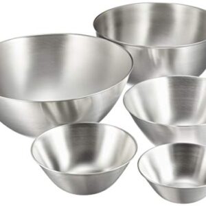 Sori Yanagi stainless bowl 5 pcs