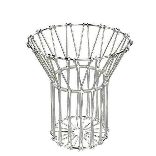 Storage Basket Multivariate Fruit Basket Bowl Countertop Deformable Stainless Steel Fruit Storage Basket Wire Bowl Multipurpose for kitchen Living room bathroom room Dining Room Bedroom or Coffee Shop