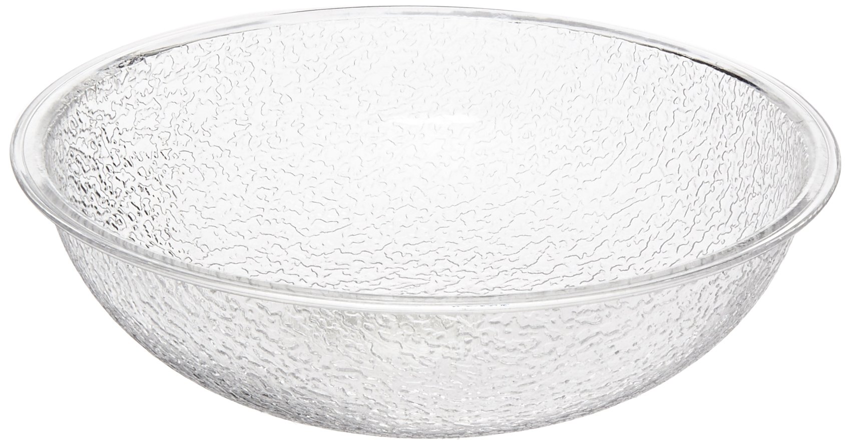 Cambro PSB8 1.8 qt Capacity, 8" ID, Camwear Clear Polycarbonate Round Pebbled Bowl