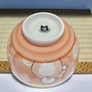 Japanese Shiba Dog Red 6.3 Inches Diameter Large Rice Bowl Donburi Soup Noodle or Serving Bowl Multipurpose Bowl Chawan from Japan