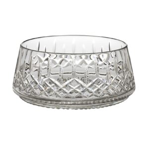 waterford lismore salad bowl, 10", clear