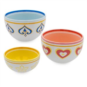 kitchen ware disney parks alice in wonderland bowls - set of 3