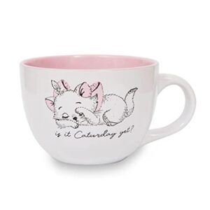 Disney The Aristocats Marie Is It Caturday? Ceramic Soup Mug | Holds 24 Ounces