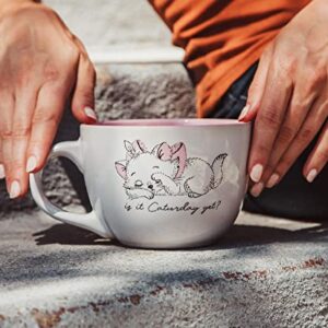 Disney The Aristocats Marie Is It Caturday? Ceramic Soup Mug | Holds 24 Ounces