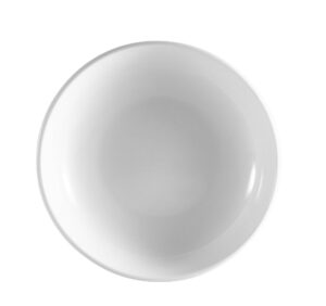 cac china sal-2 48-ounce porcelain round salad bowl, 10-1/2 by 2-1/8-inch, super white, box of 12
