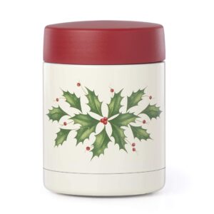 lenox holiday small insulated food container