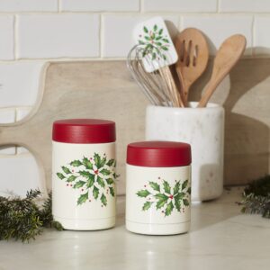 Lenox Holiday Small Insulated Food Container