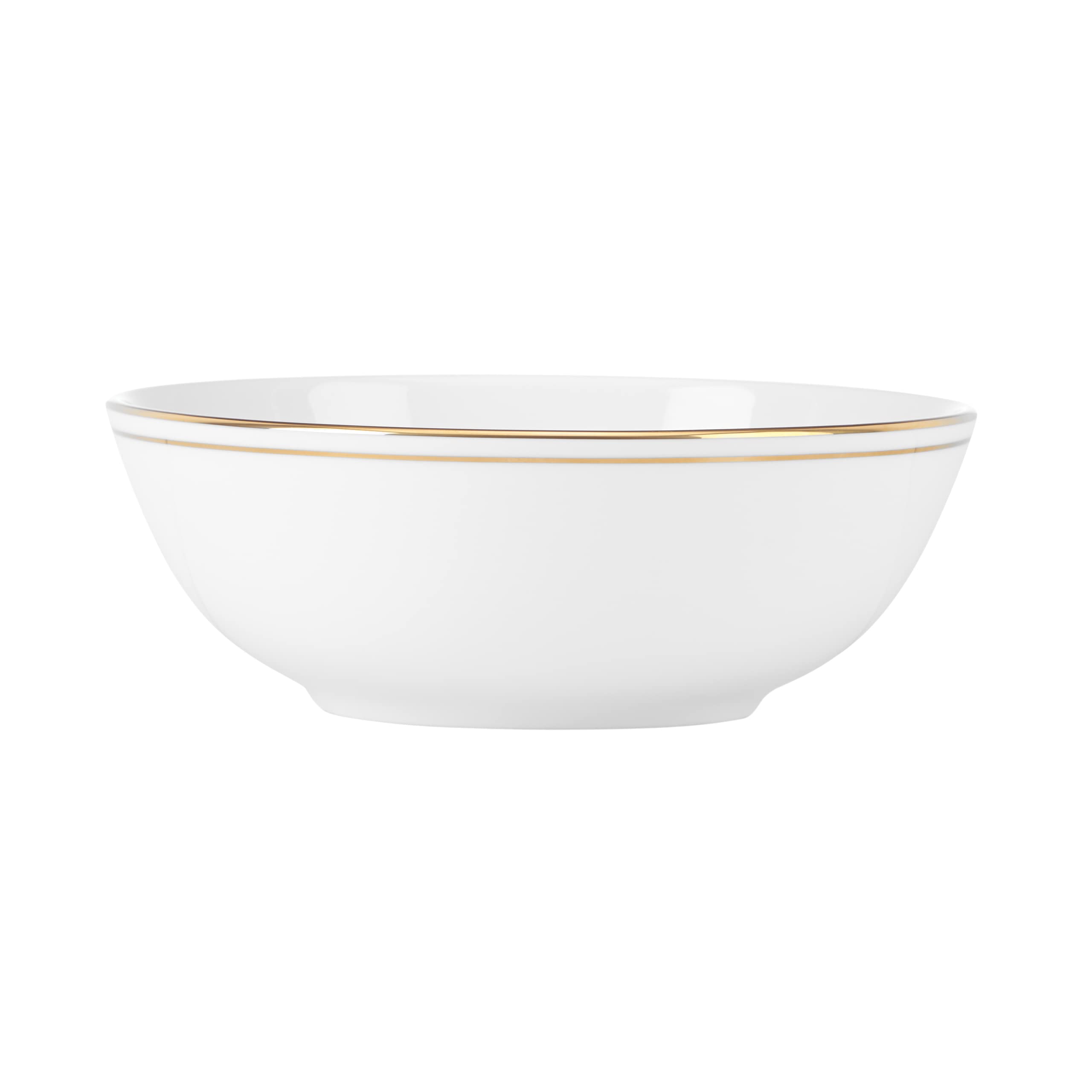 Lenox Federal Gold Place Setting Bowl, 0.80 LB, White