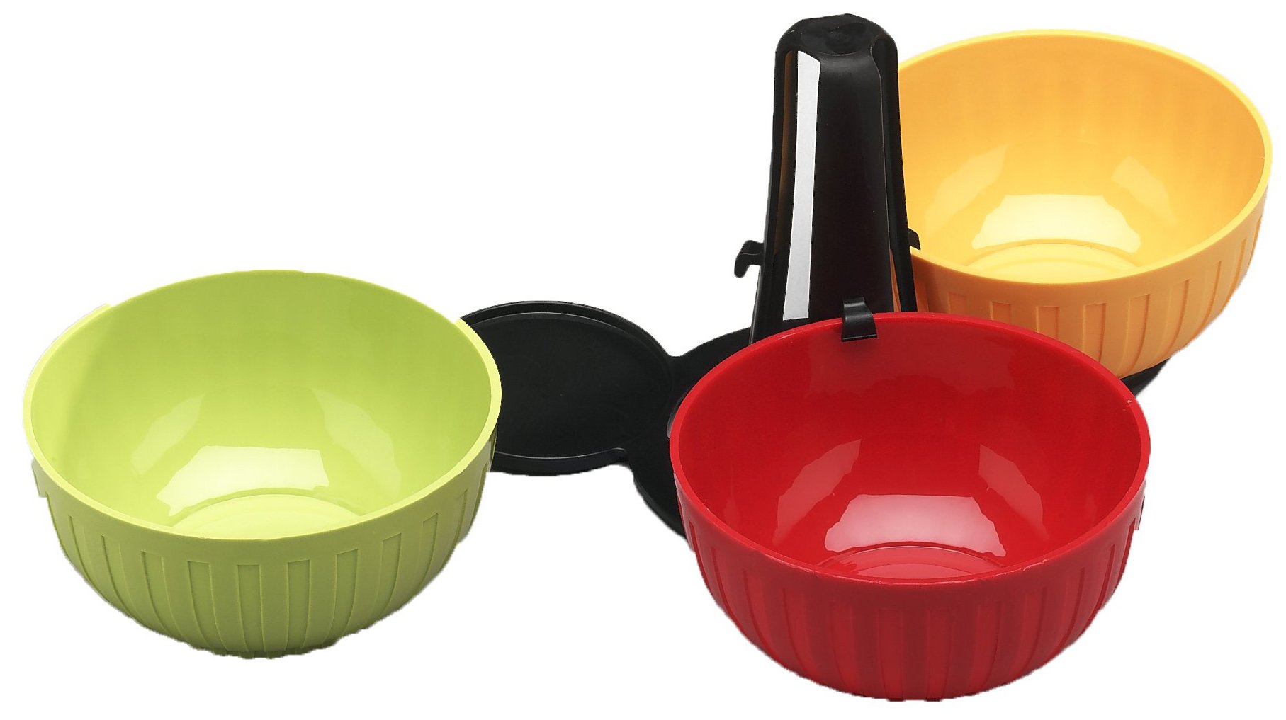 Arrow Home Products C 3 Piece Fiesta Server Bowl, Multicolor