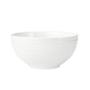 mikasa, ciara fruit bowl, 4.25-inch,white