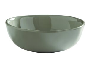american metalcraft cbl16sh round soup/salad bowl, 16 oz., shadow
