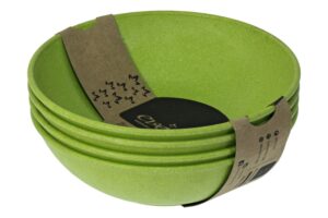 evo sustainable goods 35 oz. bowl set, green